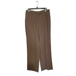 Jaclyn Smith Brown Dress Pants with Pockets Size Small